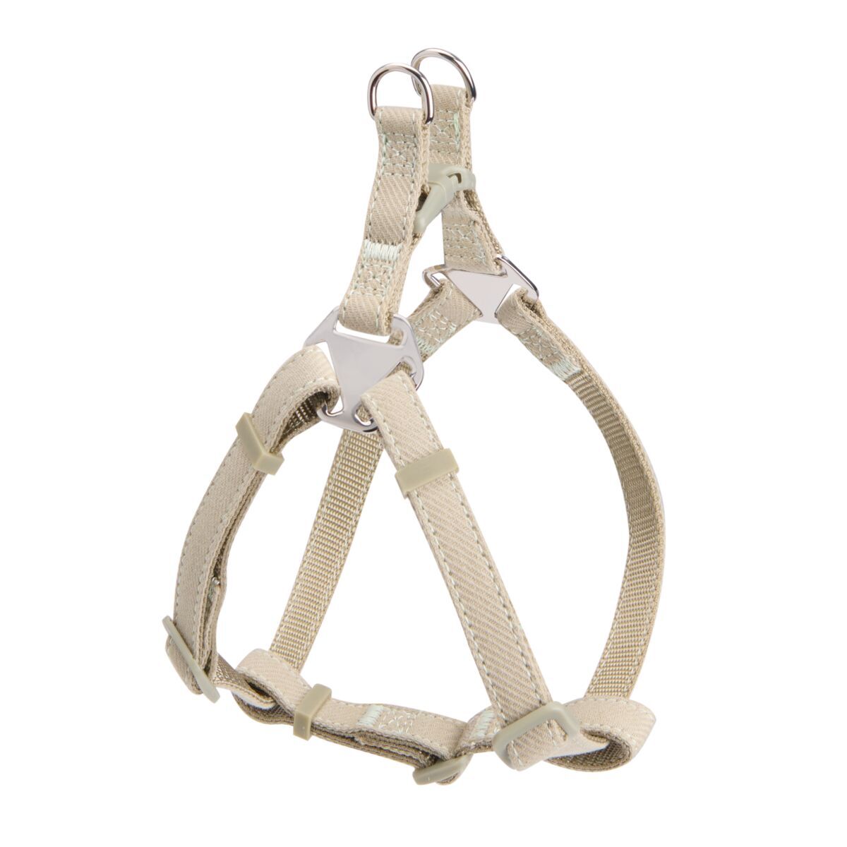 Little&Bigger PuppyBasics Taffi Step-in harness Pistachio Cream