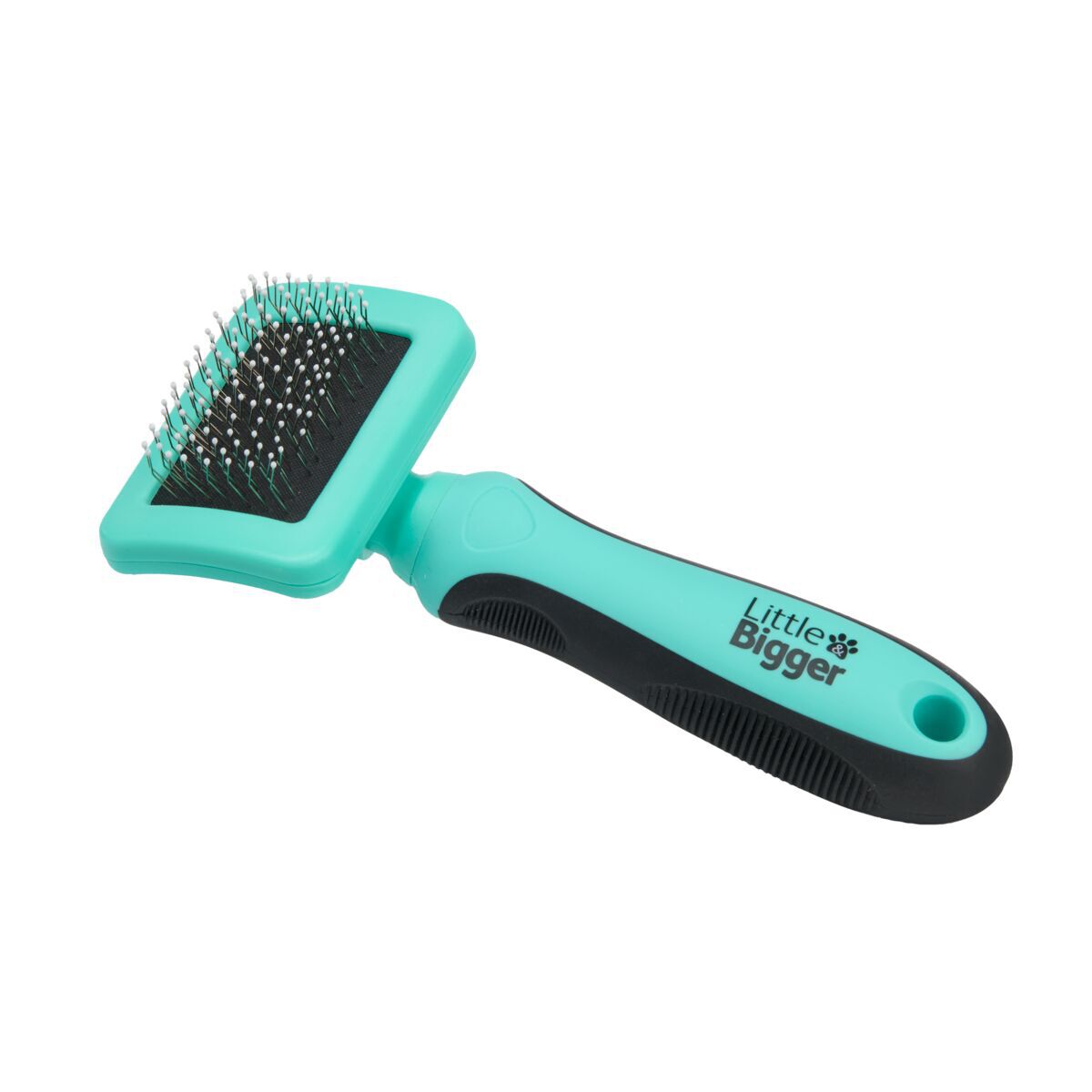 Little&Bigger Care slicker with nubs mint