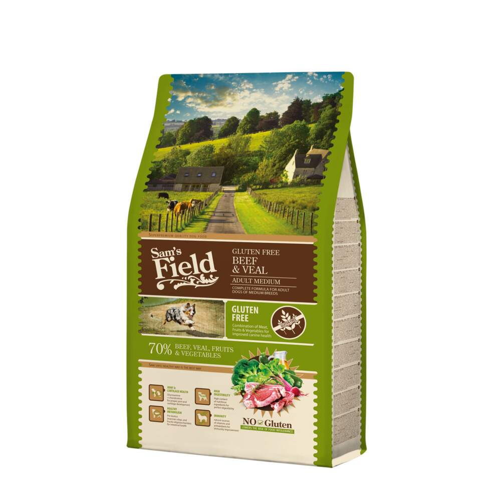 Sam´s Field Adult Medium Beef & Veal 