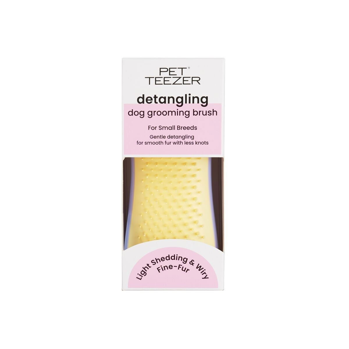 Pet Teezer Detangling brush lilac & butter small