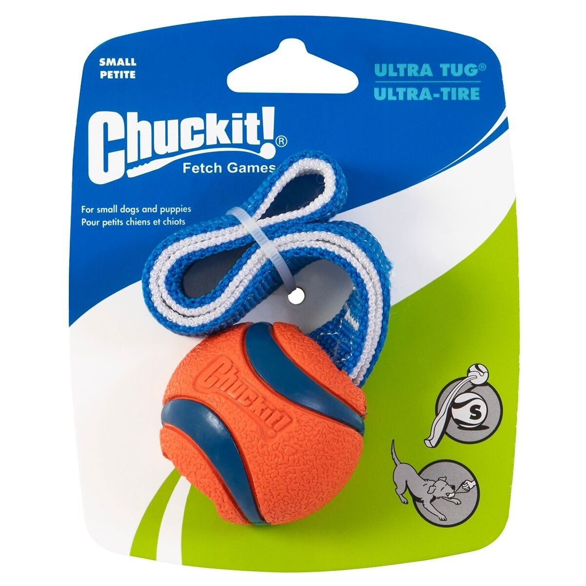 Chuckit Ultra Tug Boll med Handtag