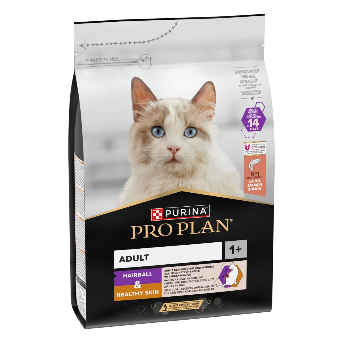 Alternativ bild 1 för Purina Pro Plan Cat Dermacare with salmon 3 kg