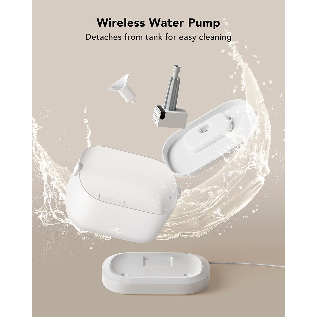 Petlibro Dockstream Wireless Pump Water Fountain