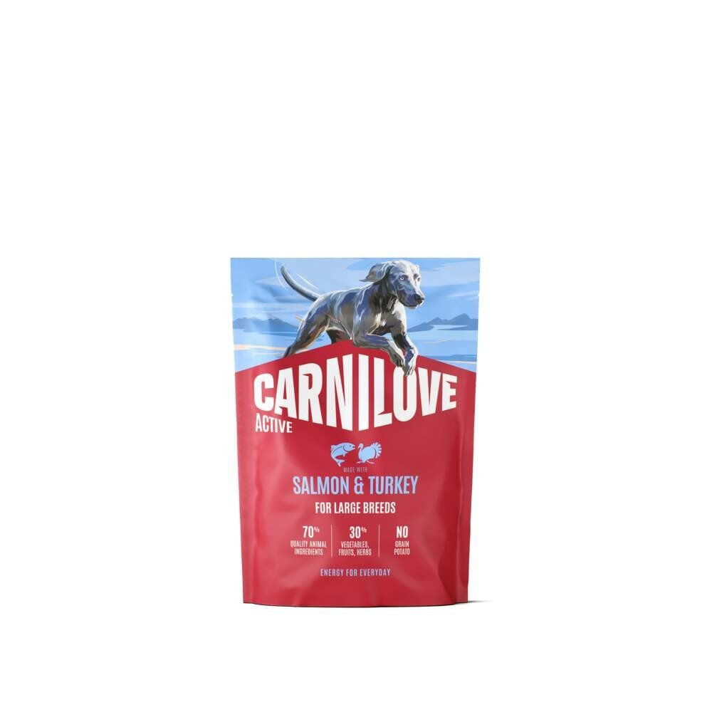 CARNILOVE Active dog dry made with salmon & turkey for large breed adults