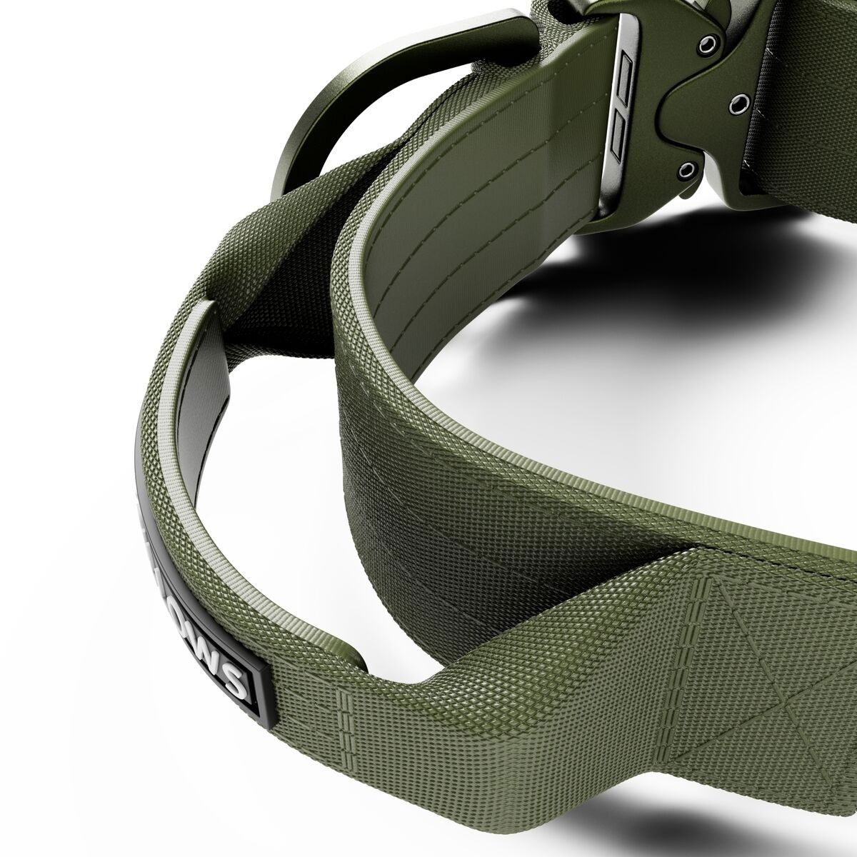 BullyBillows Combat Collar With Handle Khaki x Khaki 5cm