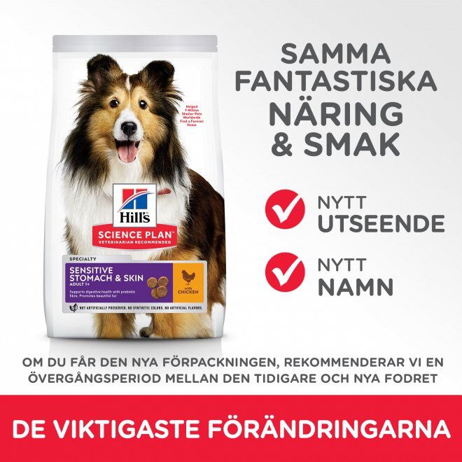 Hill's Science Plan Dog Sensitive Stomach & Skin