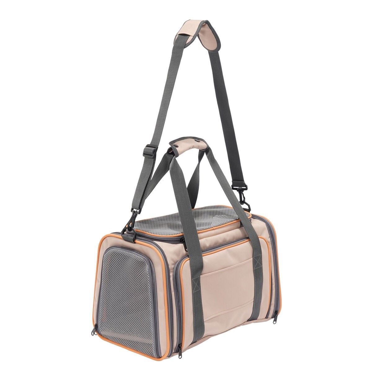 Feel Active Tour travel carrier with two expandable sides beige