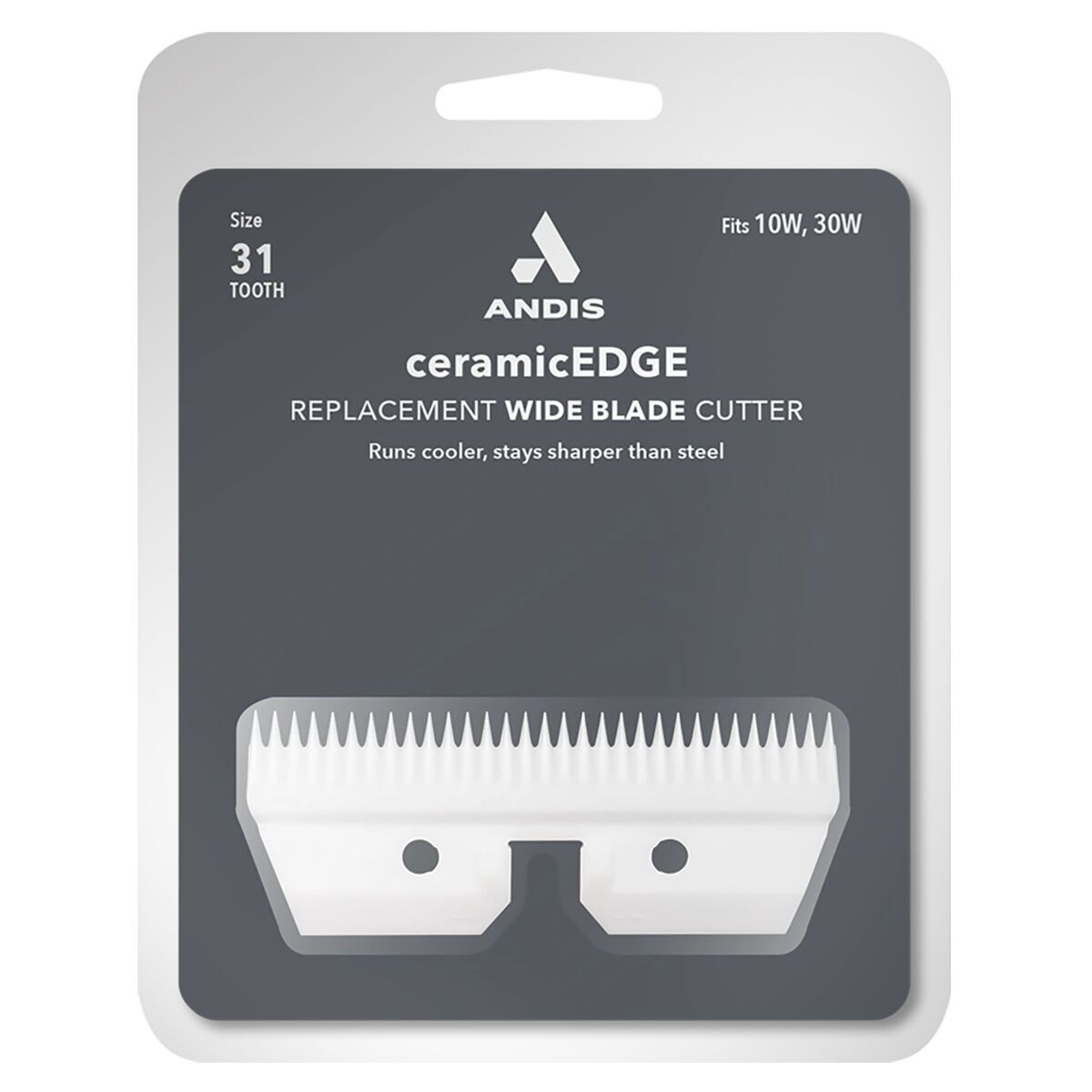 Andis Ceramic Fine-Tooth Cutter 10 & 30 Wide