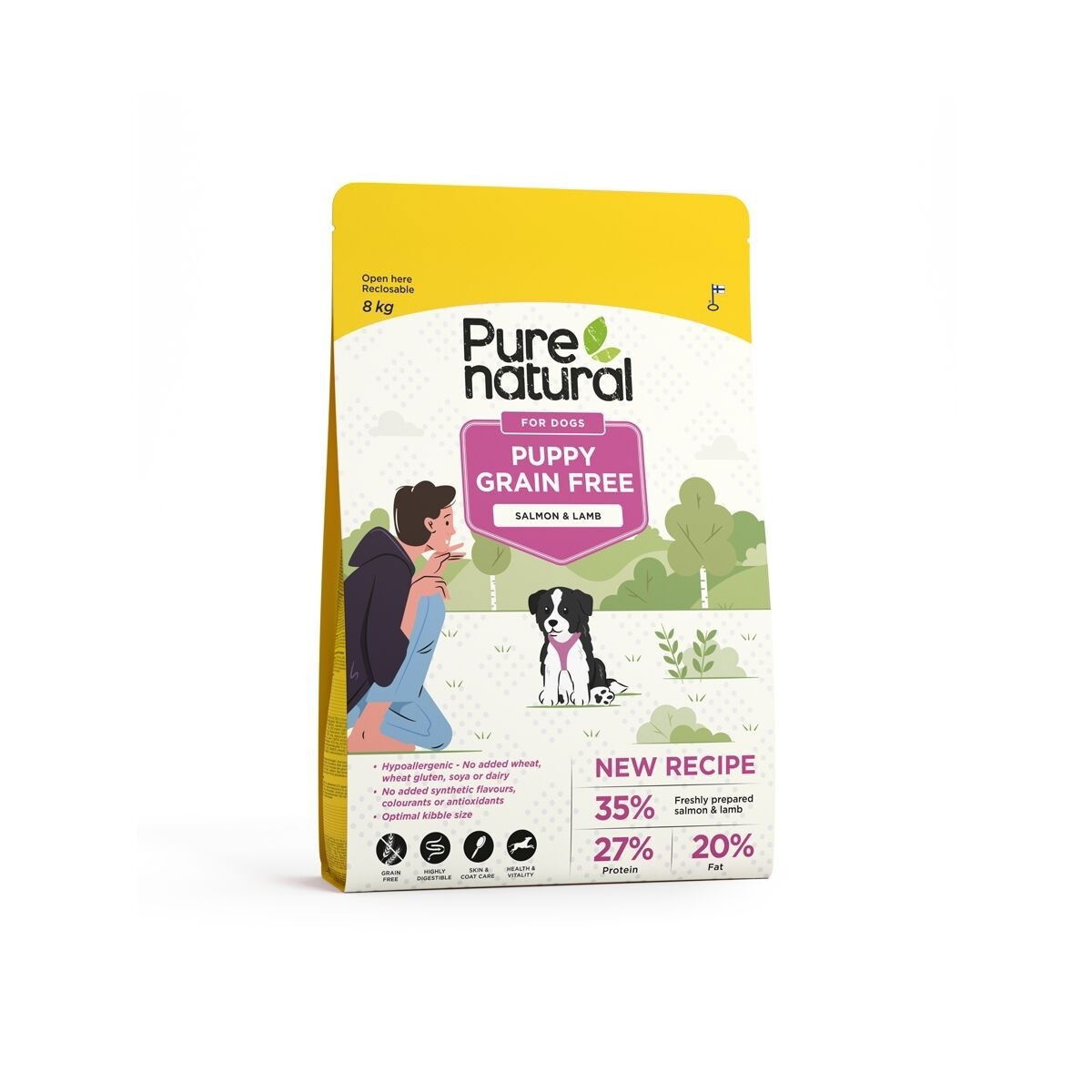 Purenatural Puppy Grain Free Salmon & Lamb