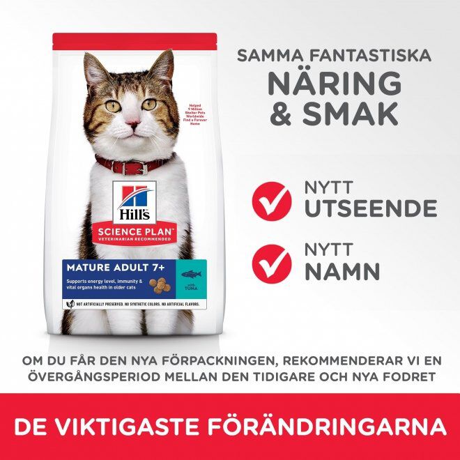 Hill's Science Plan Cat Mature 7+ Tuna