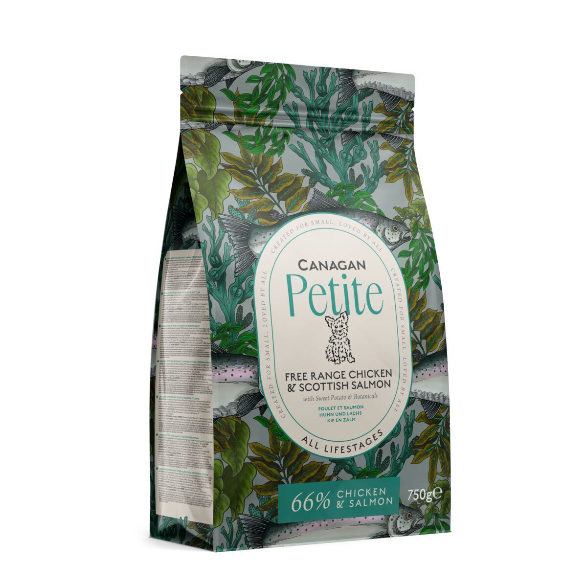 Canagan Petite Chicken & Salmon Torrfoder till Hund 1,5 kg