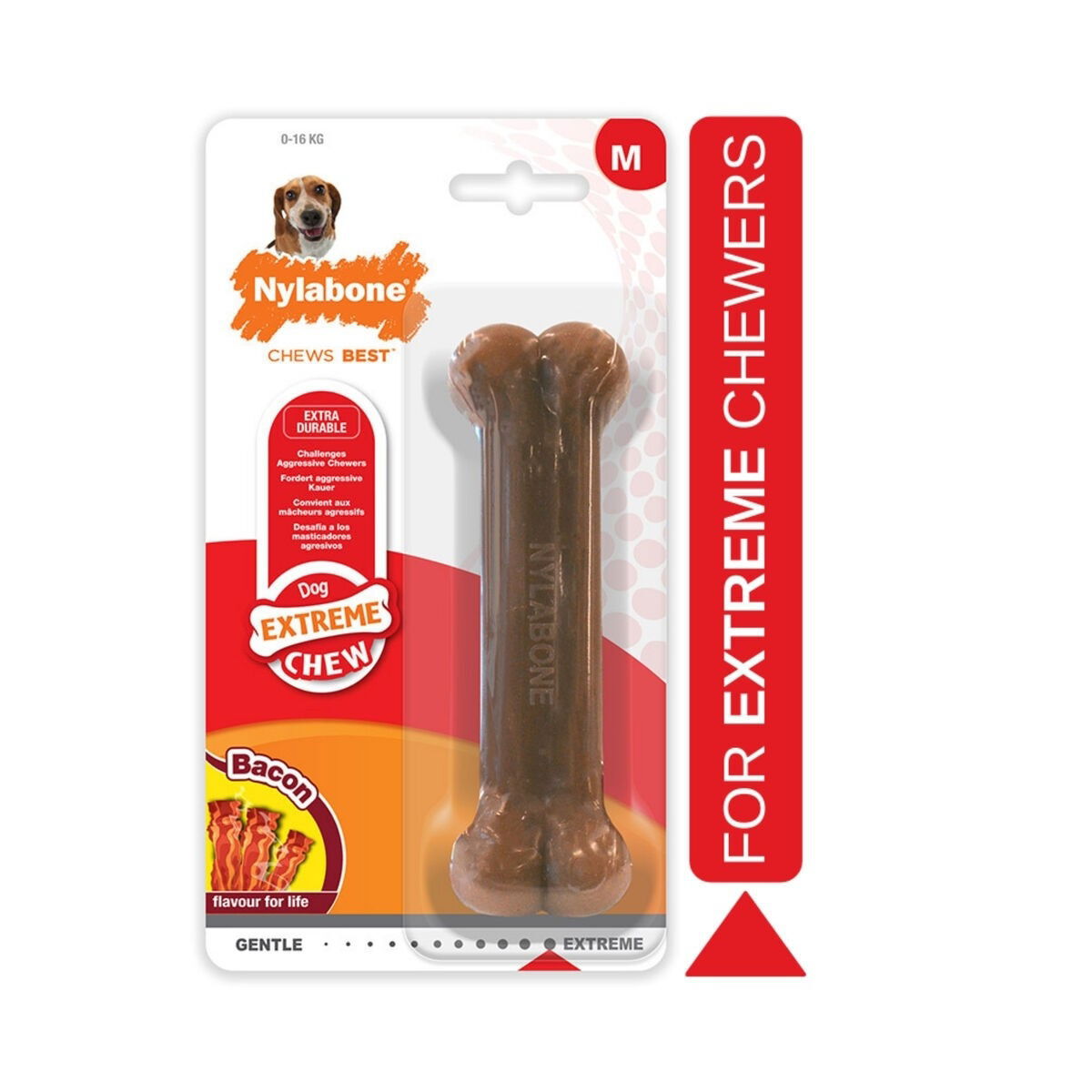 Nylabone Dura Chew Bacon M