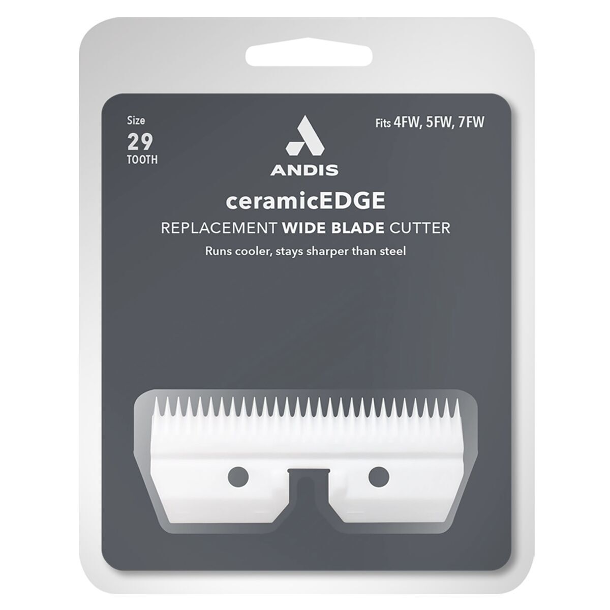 Andis Ceramic Fine-Tooth Cutter 4, 5 & 7 Wide