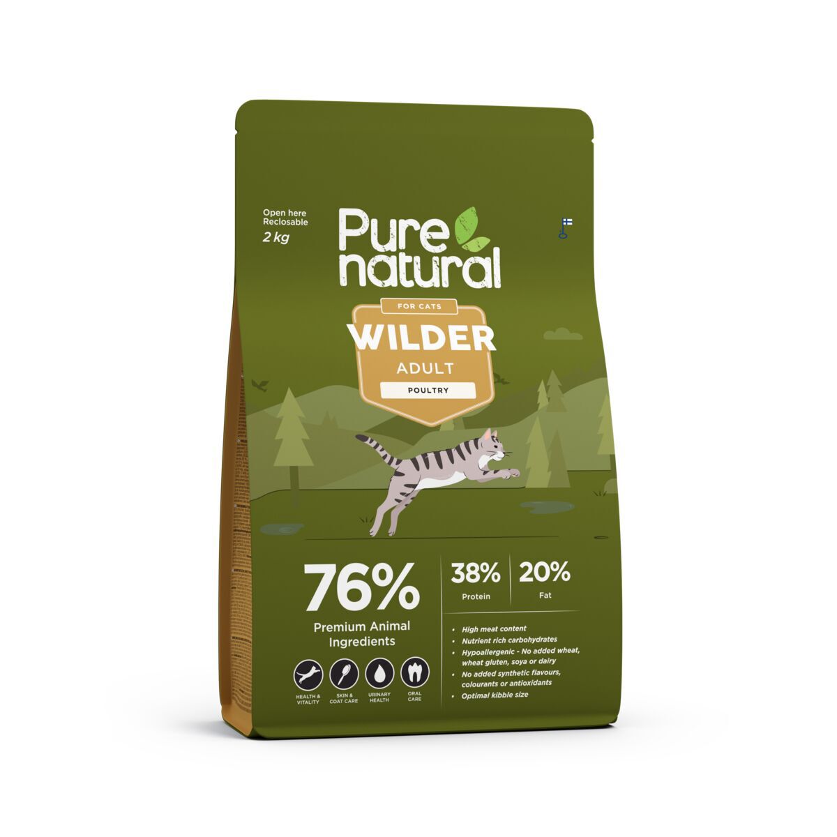 Purenatural Wilder Cat Adult Poultry