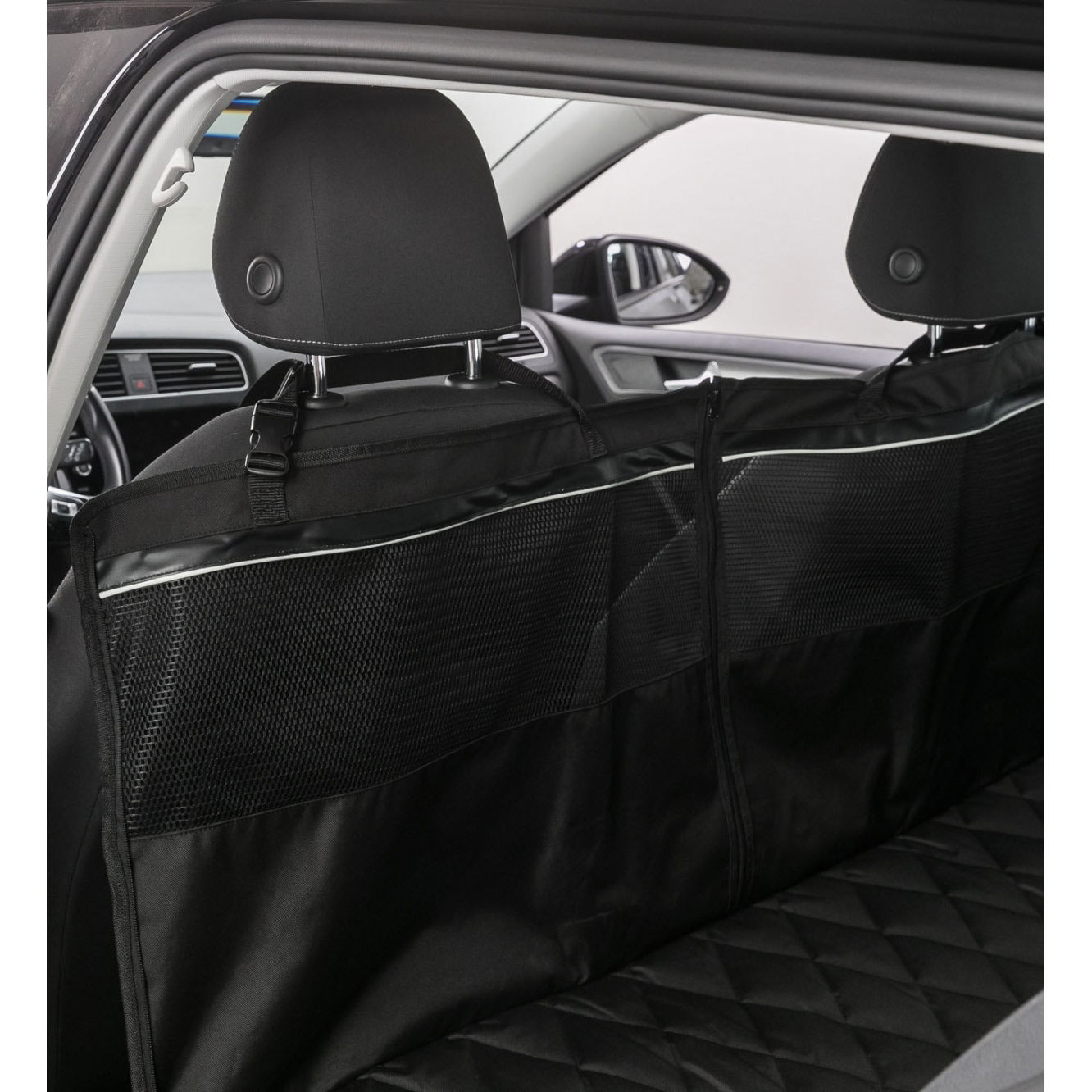 Trixie black car seat cover, 155x130cm