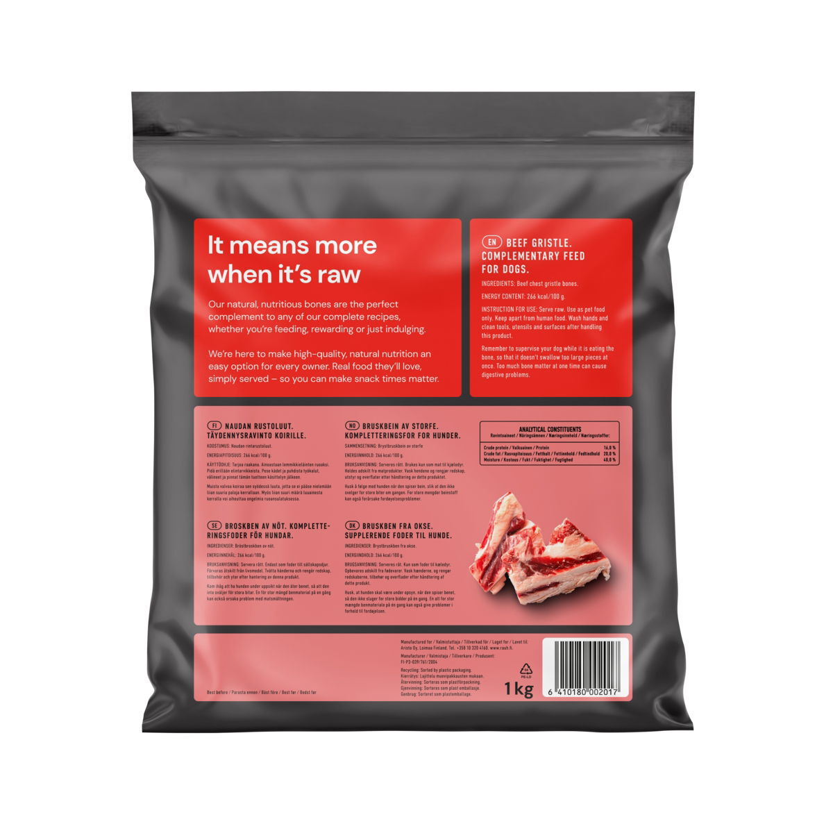 Nutriment by Rauh! Beef Gristle 1kg