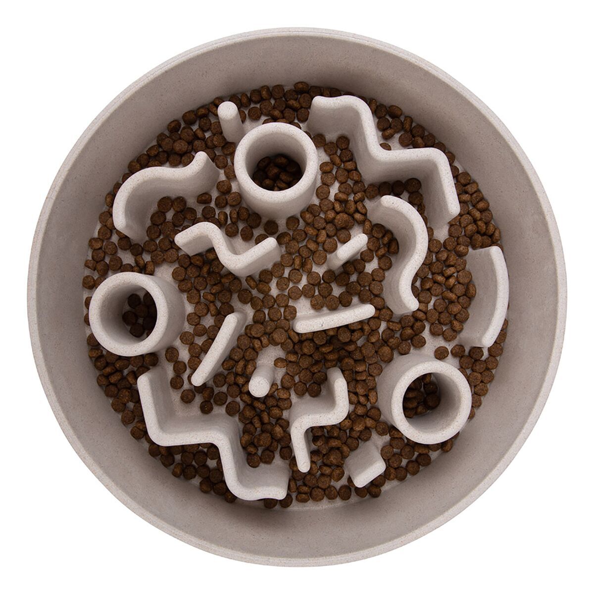 District 70 Bamboo Slow Feeder Hundmatskål