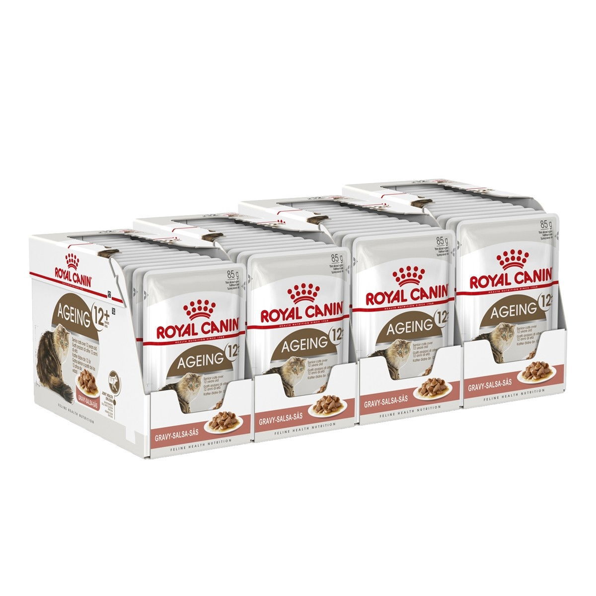 Royal Canin Ageing 12+ Gravy 85g, 48-pack