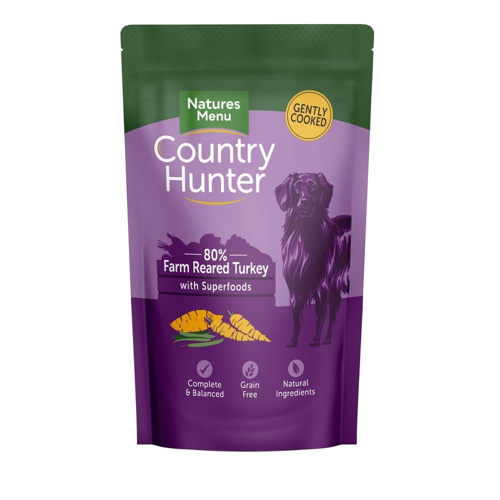 Natures:menu Country Hunter Hund Kalkon 150 g