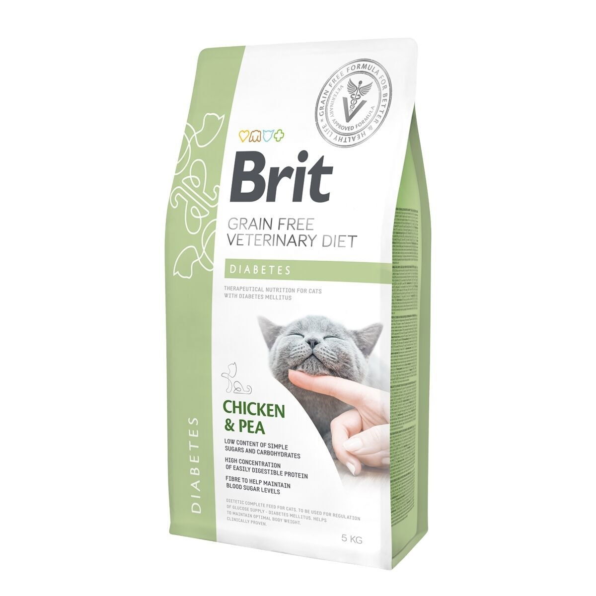 Brit Veterinary Diet Cat Diabetes Grain Free | Veterinärfoder - Veterinärfoder till katt - Diabetesfoder för katt | DogStyle