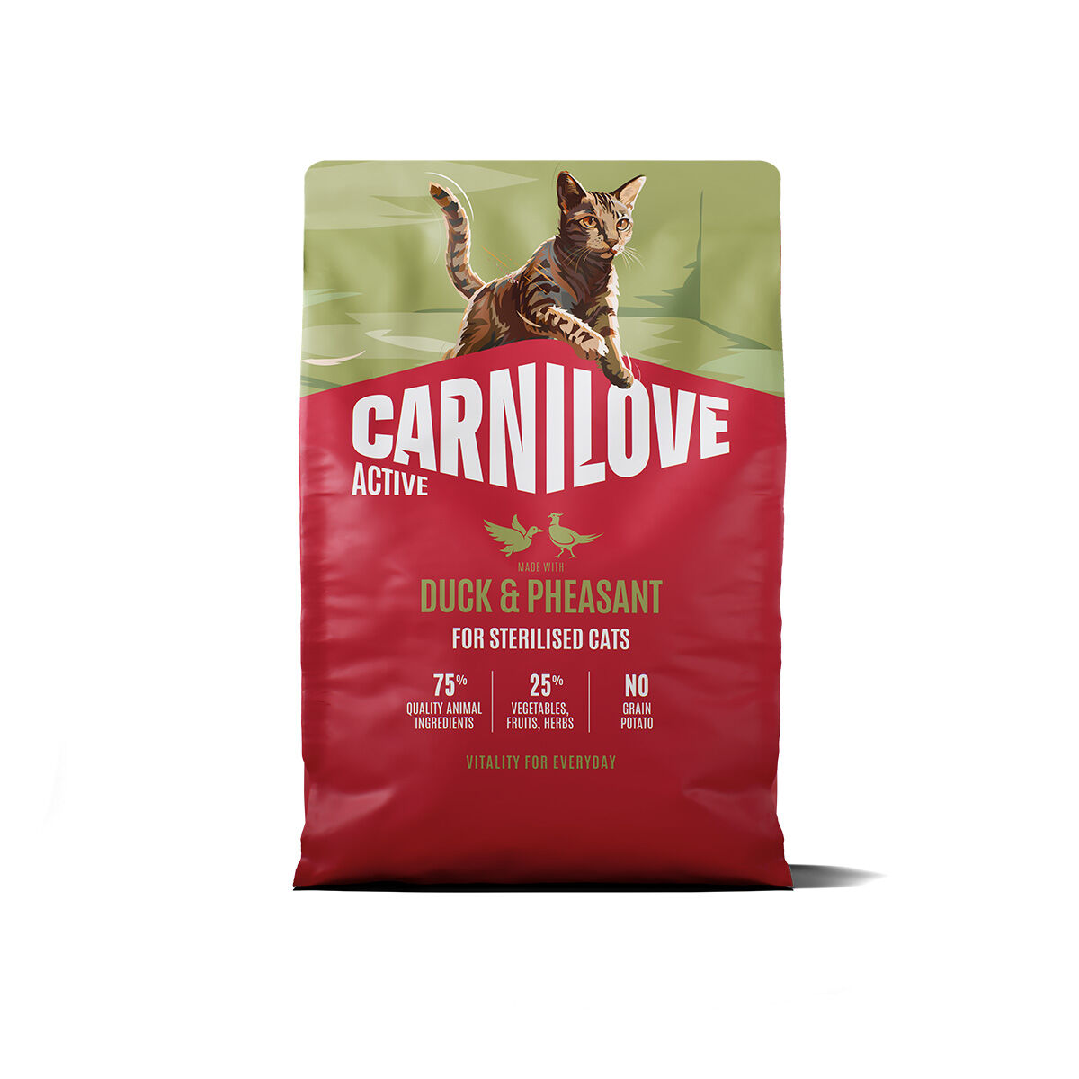 Carnilove Cat Adult Sterilised Active Duck &amp; Pheasant Torrfoder till Katt