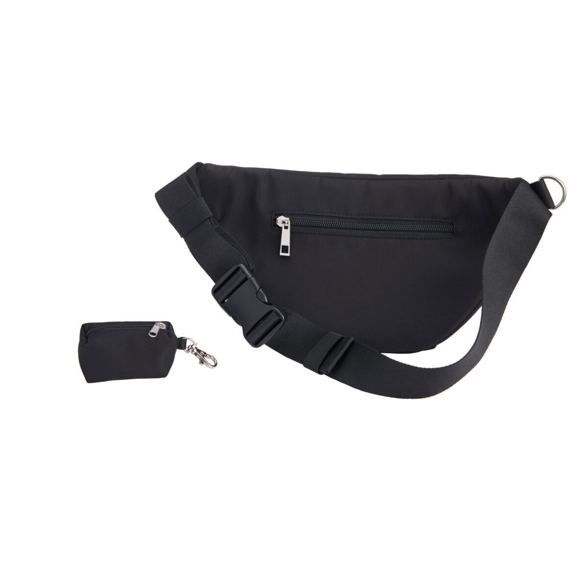 Feel Active Tour snack bag with poop bag holder black