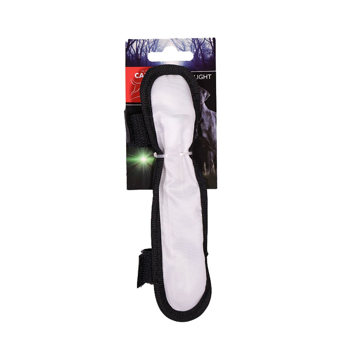 Active Canis Reflex till Hundhalsband Vit 2,5 x 18 cm