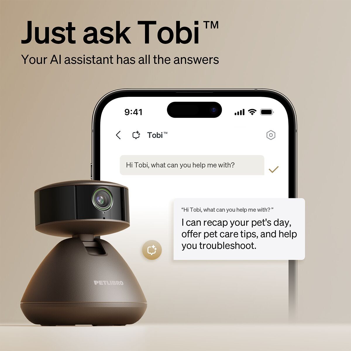 PetLibro Scout Smart AI Camera