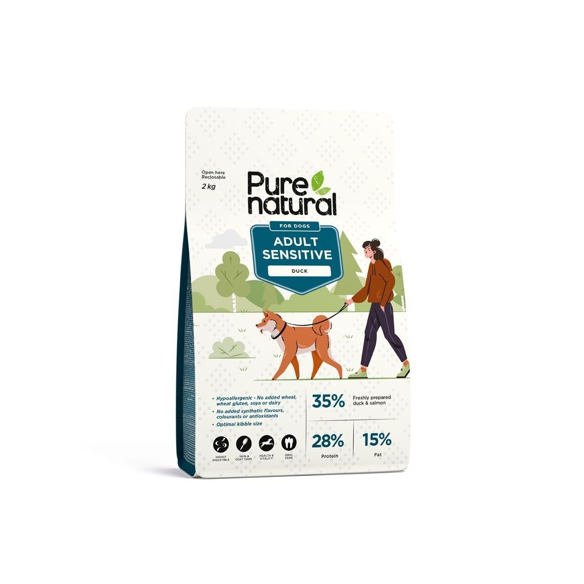 Purenatural Dog Adult Sensitive Duck