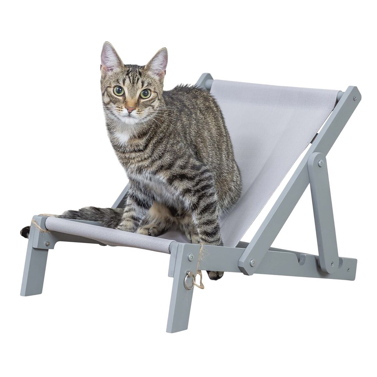Trixie Strandstol till Katt Grå 33 x 37 x 51 cm