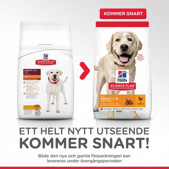 Hill's Science Plan Dog Adult Large Breed Light