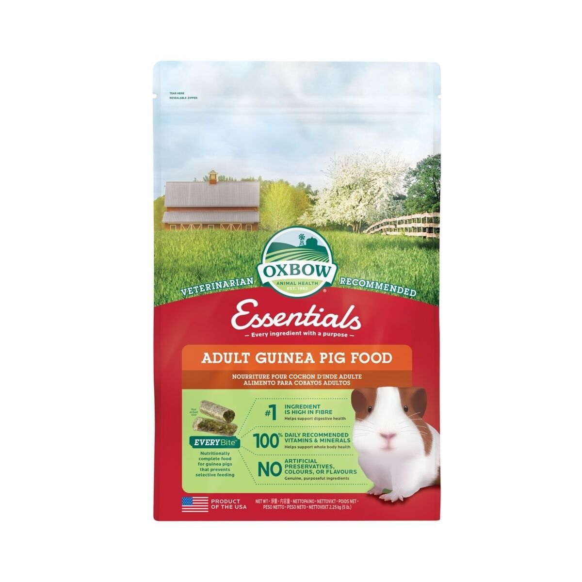 Oxbow Essentials Adult guinea pig food 