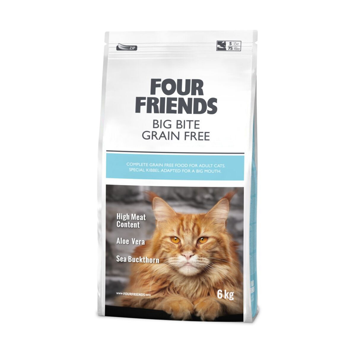 FourFriends Cat Big Bite GF 2kg