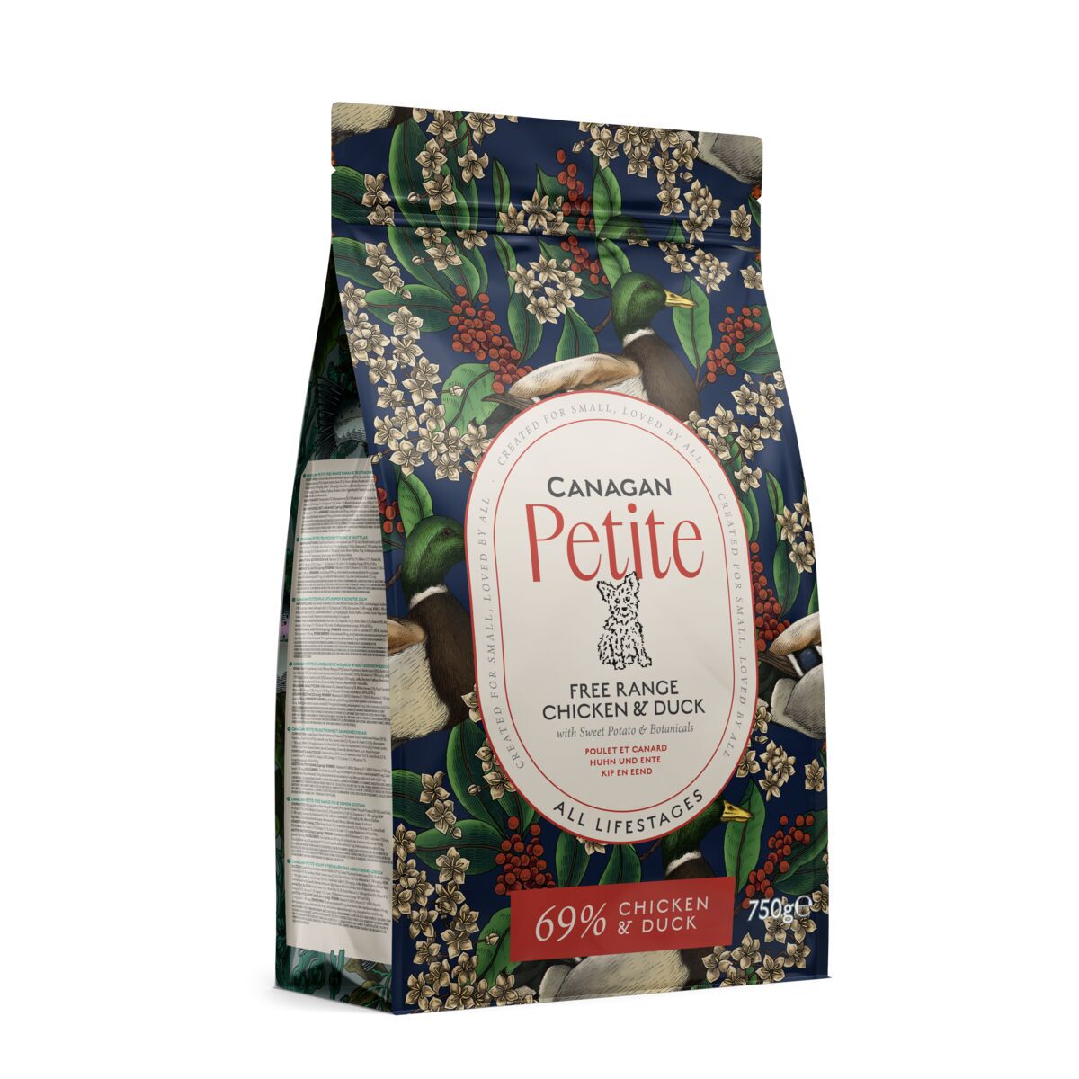 Canagan Petite Chicken & Duck Torrfoder till Hund 1,5 kg