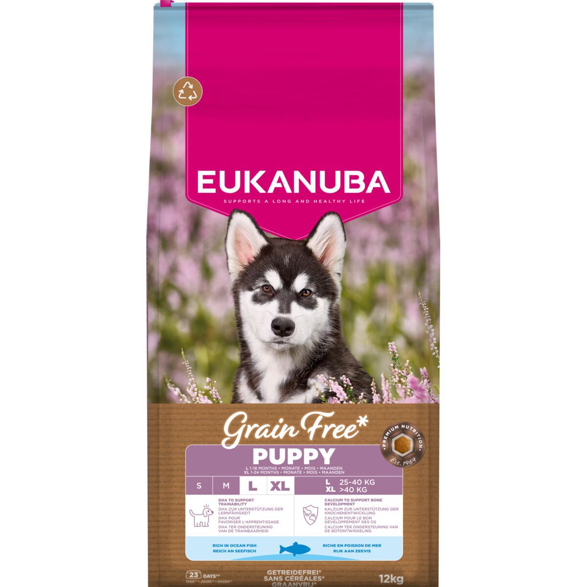 Eukanuba Puppy Grain Free Large & Extra Large Breed Ocean Fish