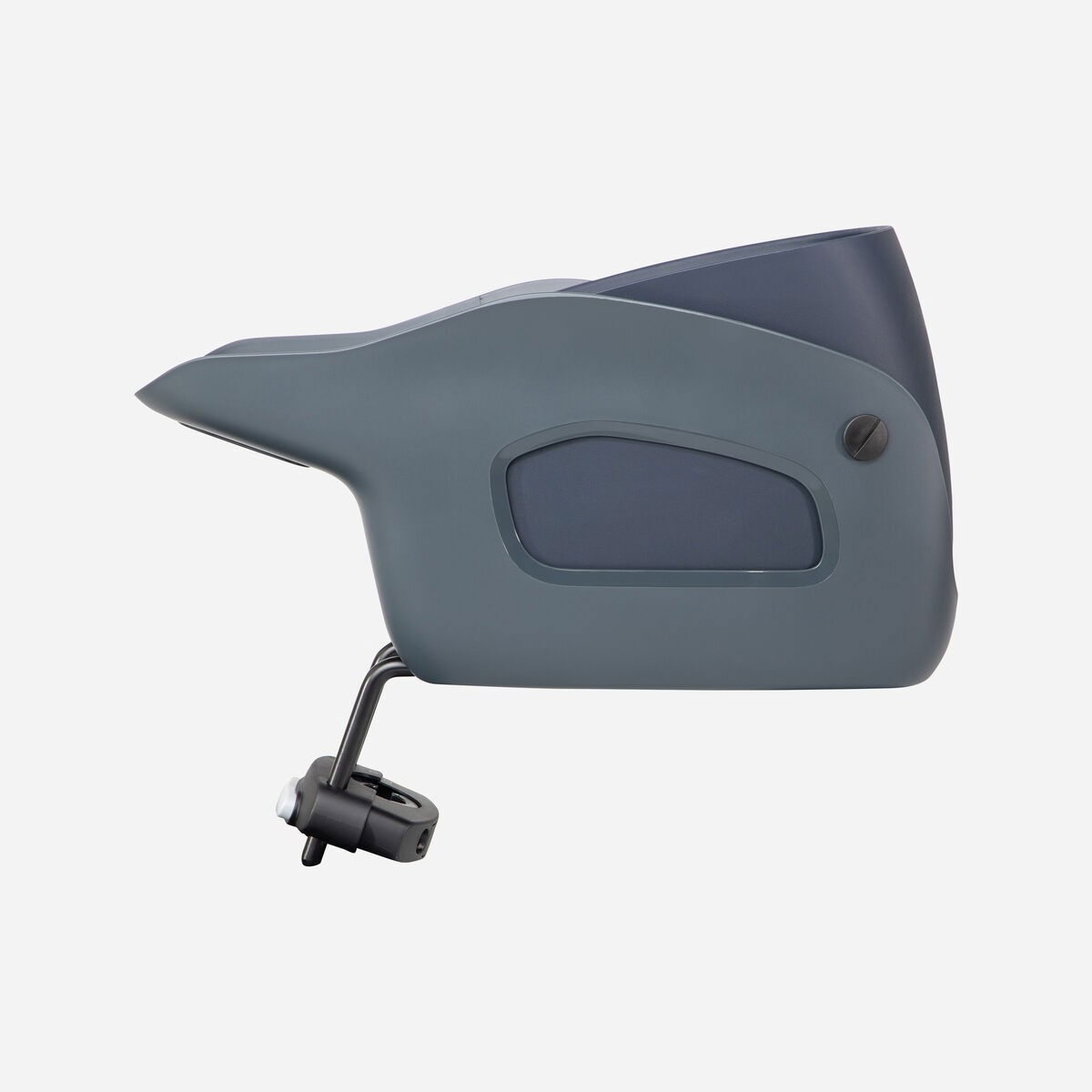 Kvisp bicycle basket with travel harness midnight grey