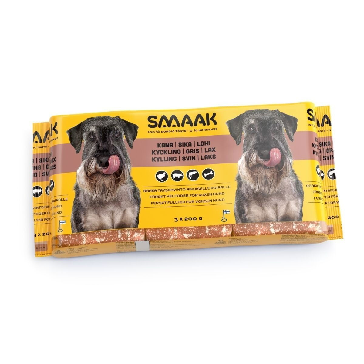 Smaak Raw Complete Adult 500 g