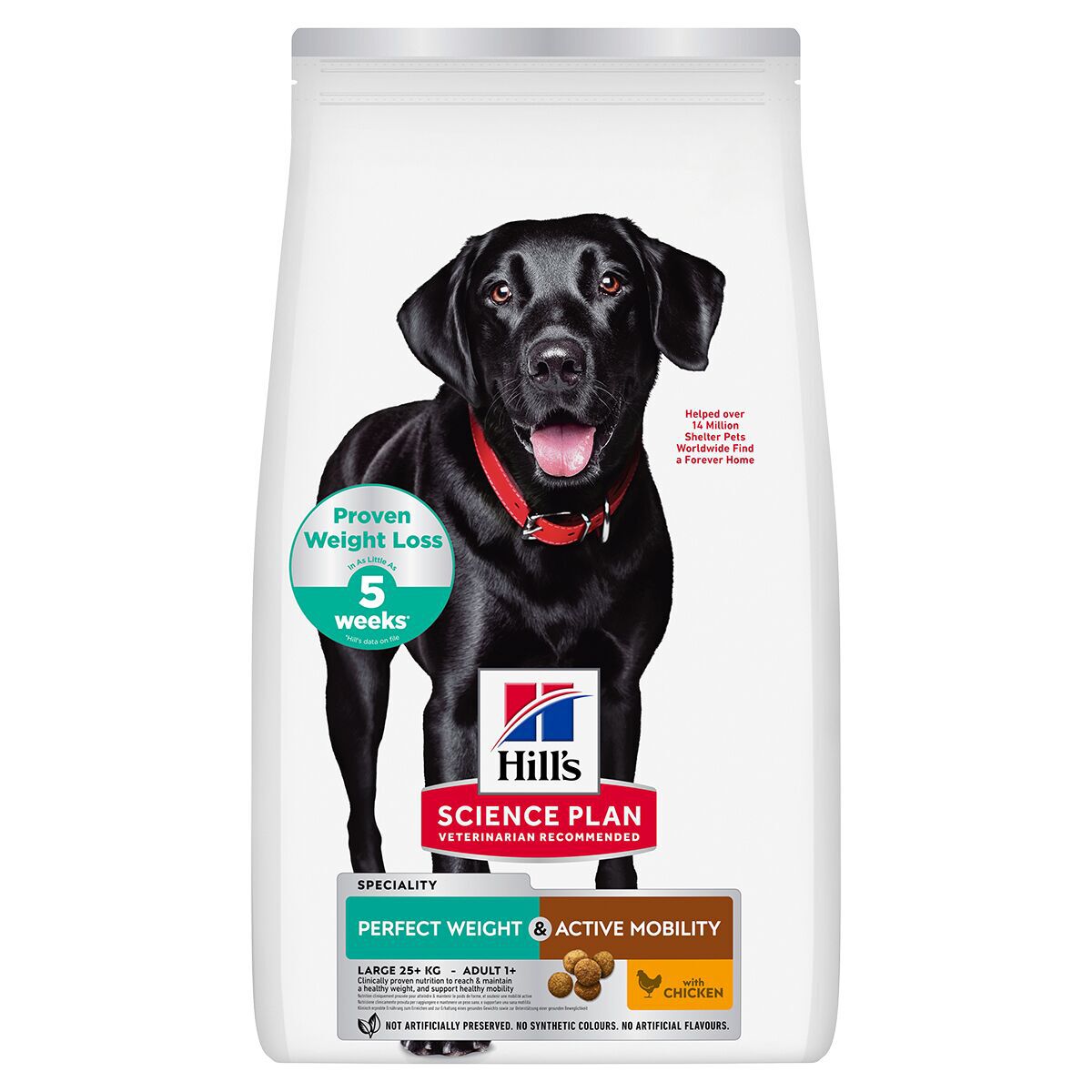 Hill's Science Plan Dog Perfect Weight & Active Mobility Adult Large with Chicken 12 kg