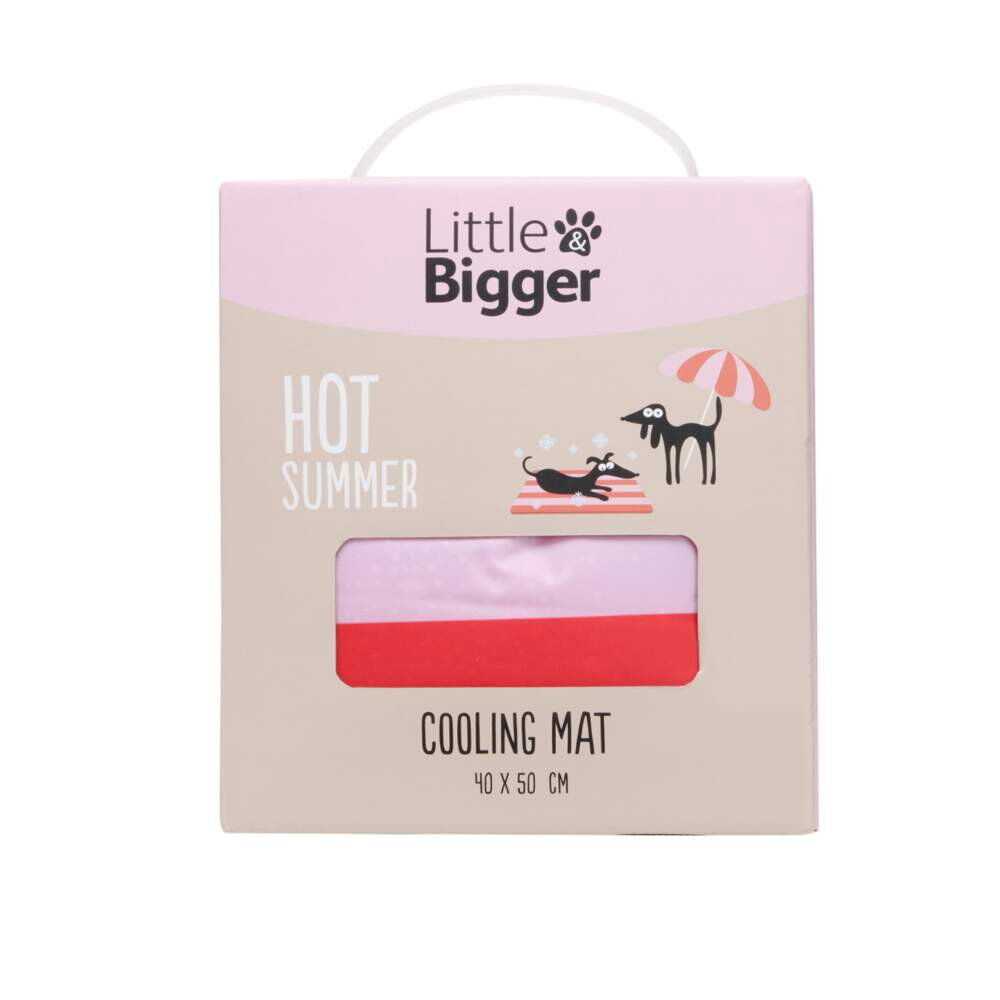 Little&Bigger Hot Summer cooling mat juicy pink & red