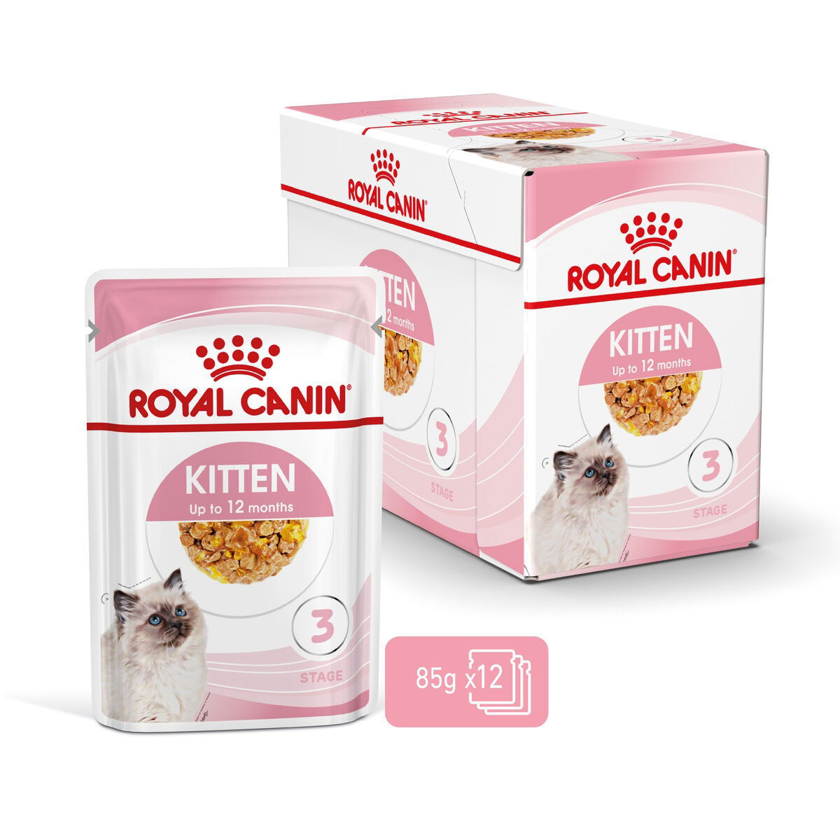 Royal Canin Kitten Jelly våtfoder för kattunge