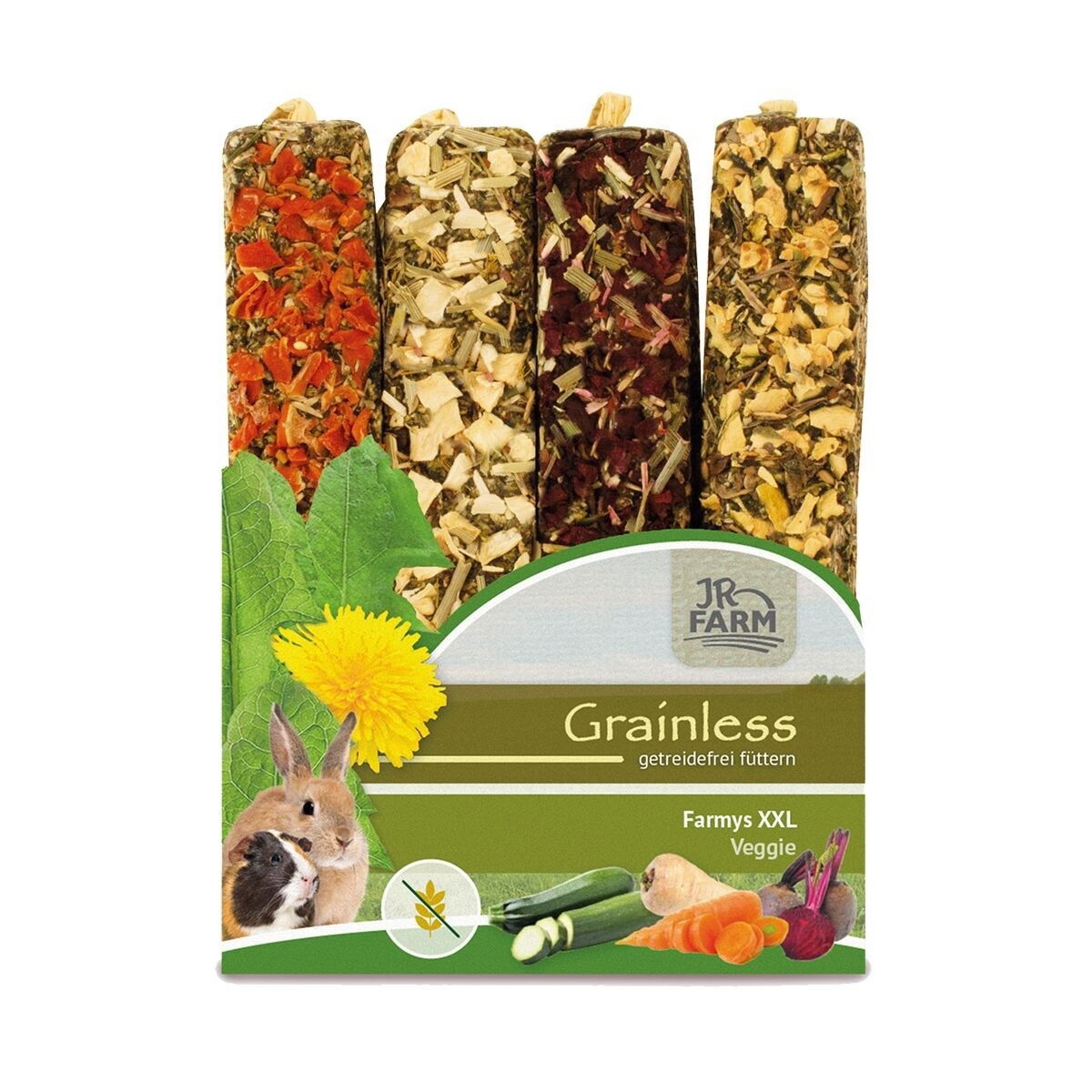 JR Grainless Farmys XXL Veggie 4-pack