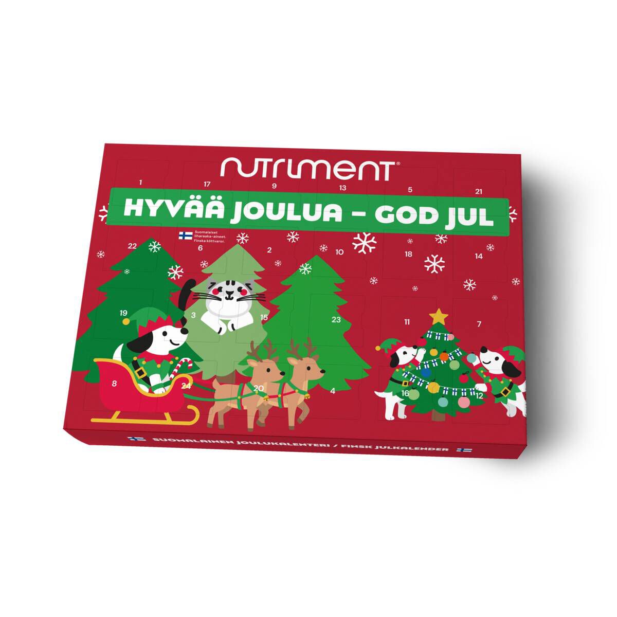 RAUH! by Nutriment Julkalender f&ouml;r Hund och Katt 280 g