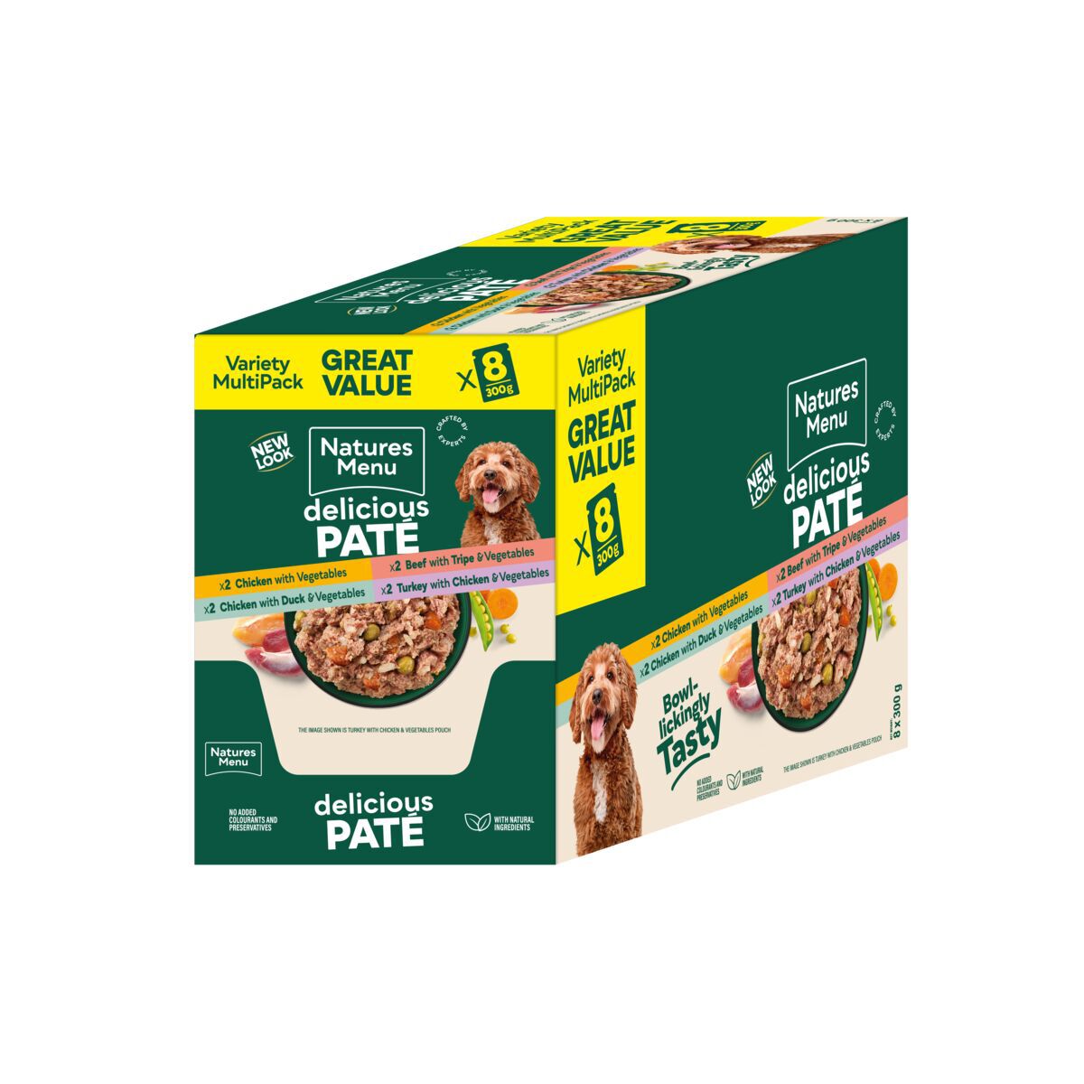 NaturesMenu Dog Multipack 8x300 g