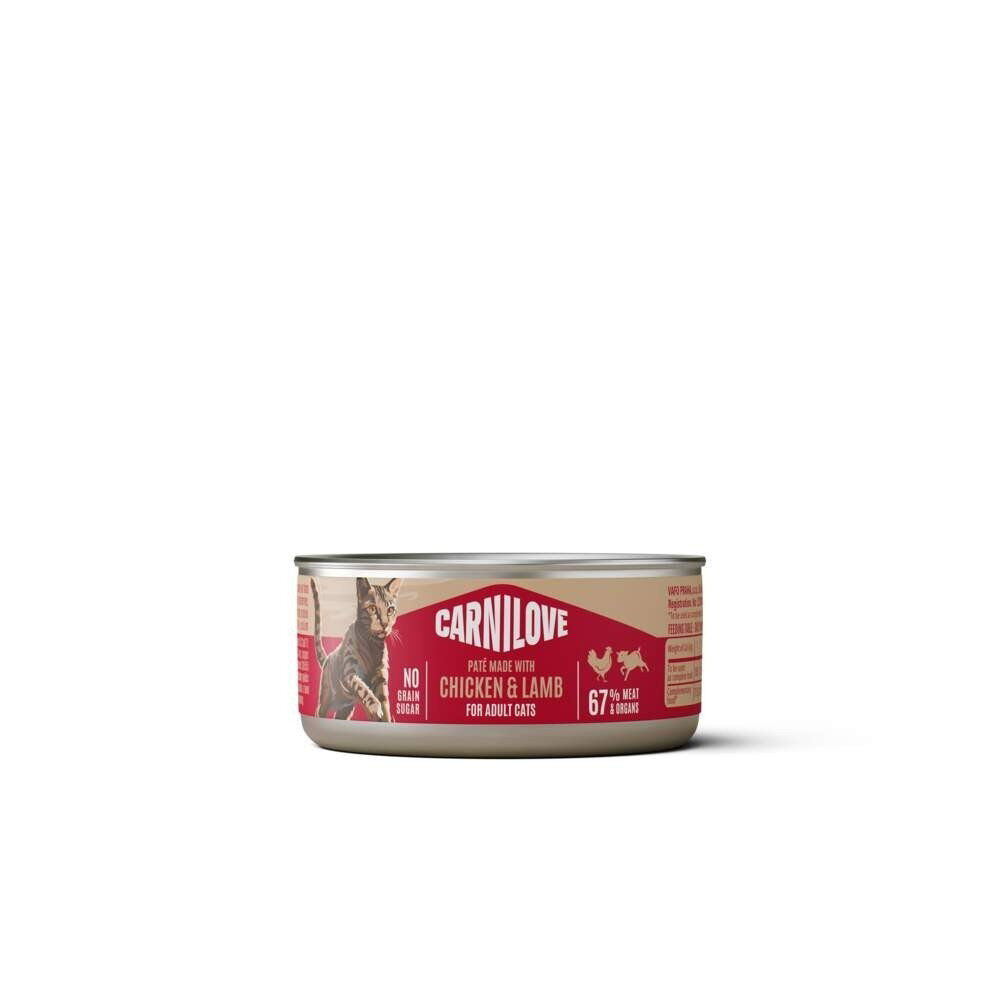 CARNILOVE cat CAN pate chicken & lamb