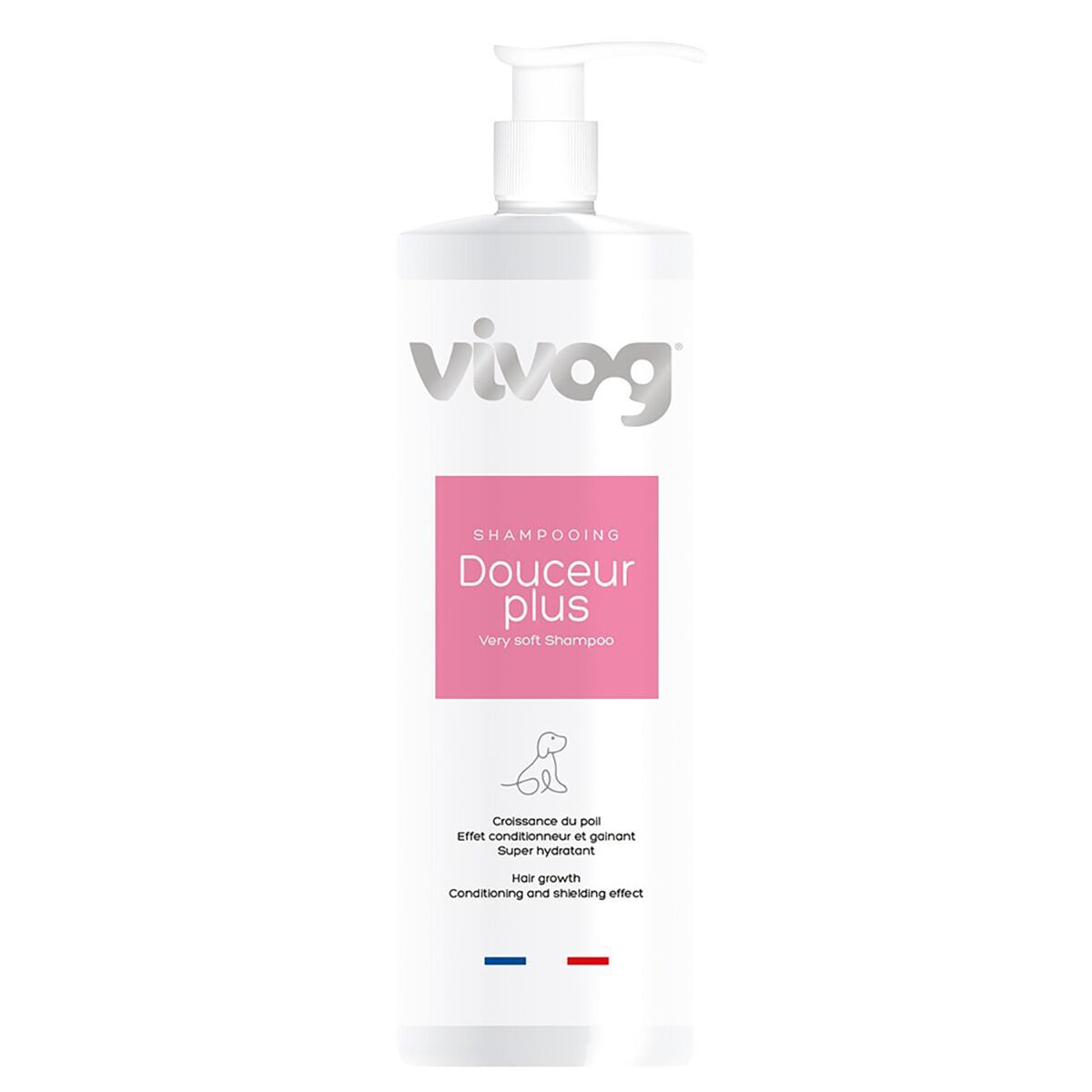 Vivog Softness Plus Hundschampo 1 liter