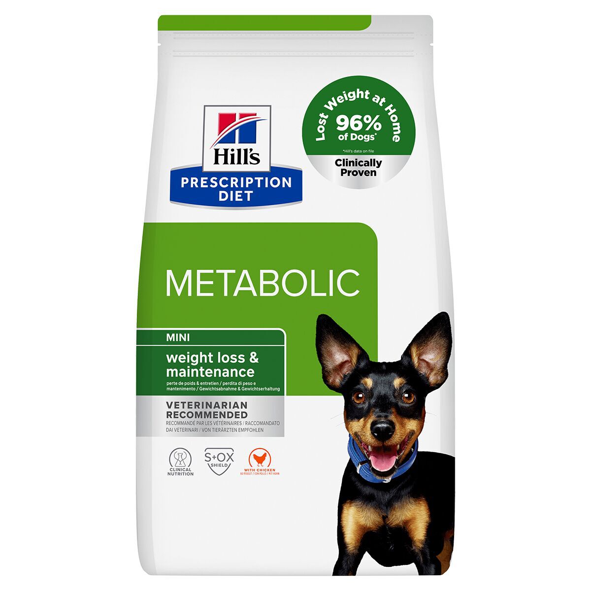 Hill's Prescription Diet Canine Mini Metabolic Weight Loss & Maintenance Chicken