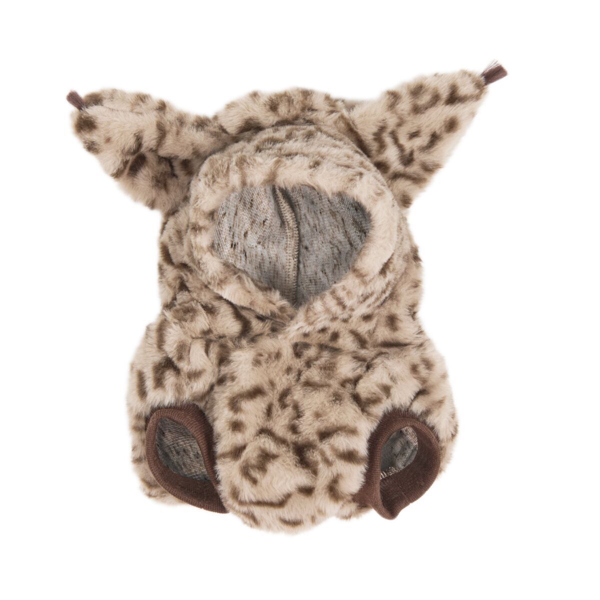 Little&Bigger Lynx hoodie brown
