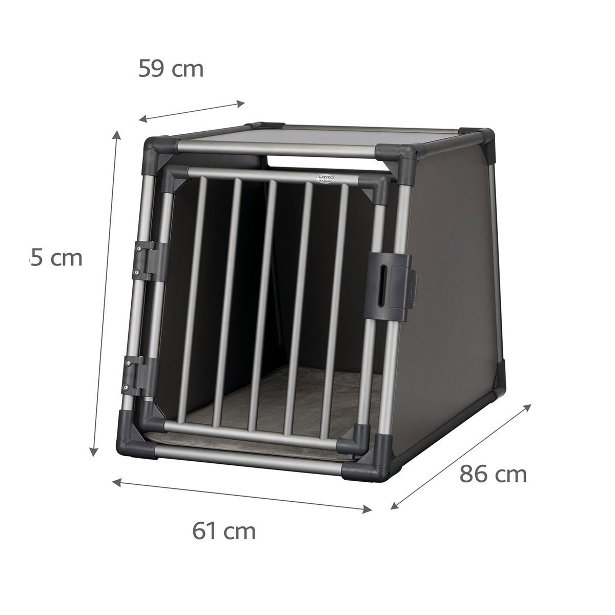 Transport box, aluminium