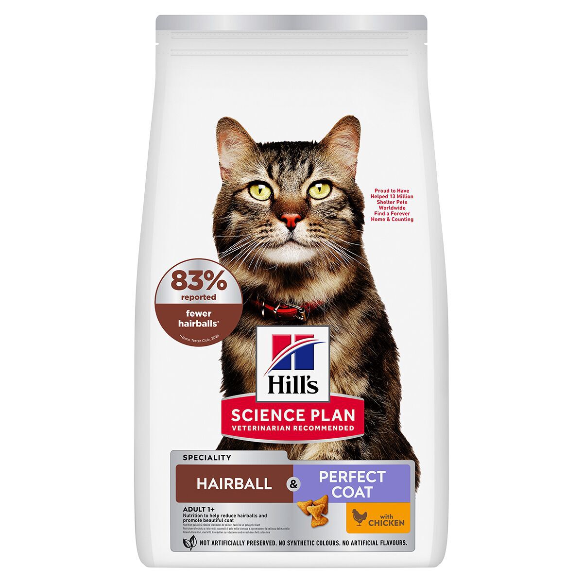 Hill's Science Plan Feline Adult Hairball & Perfect Coat Chicken