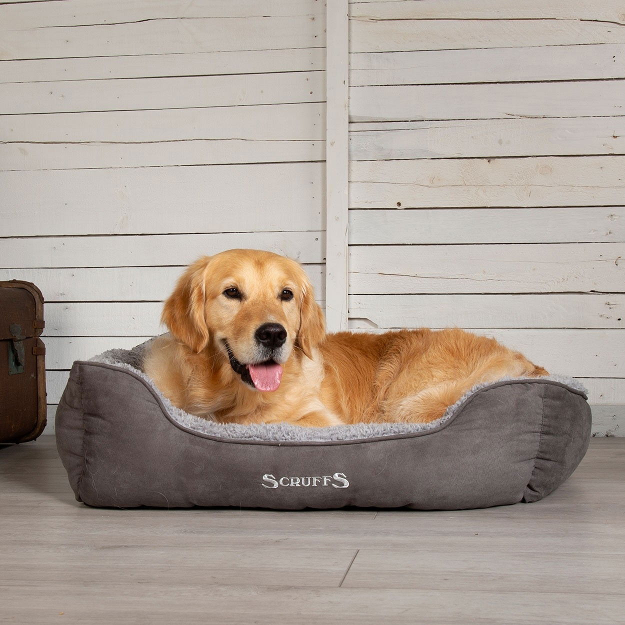 Scruffs Cosy Box Bed, Grey